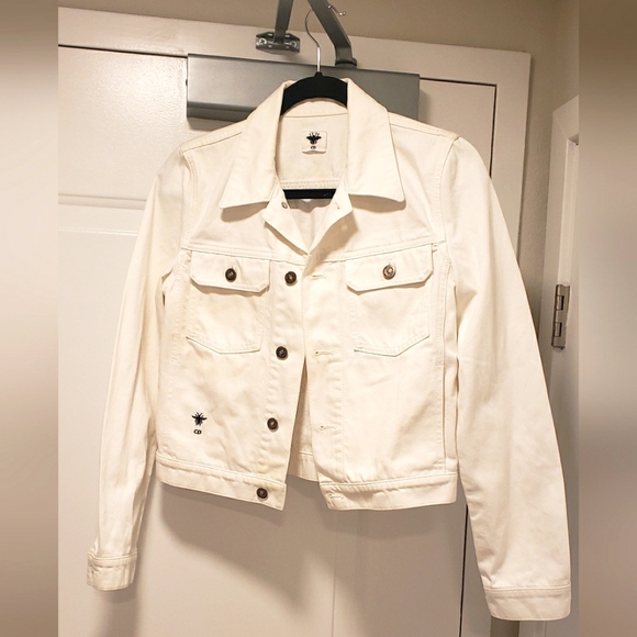 Cristian Dior Denim Jacket sz 4 European - Picture 3 of 6
